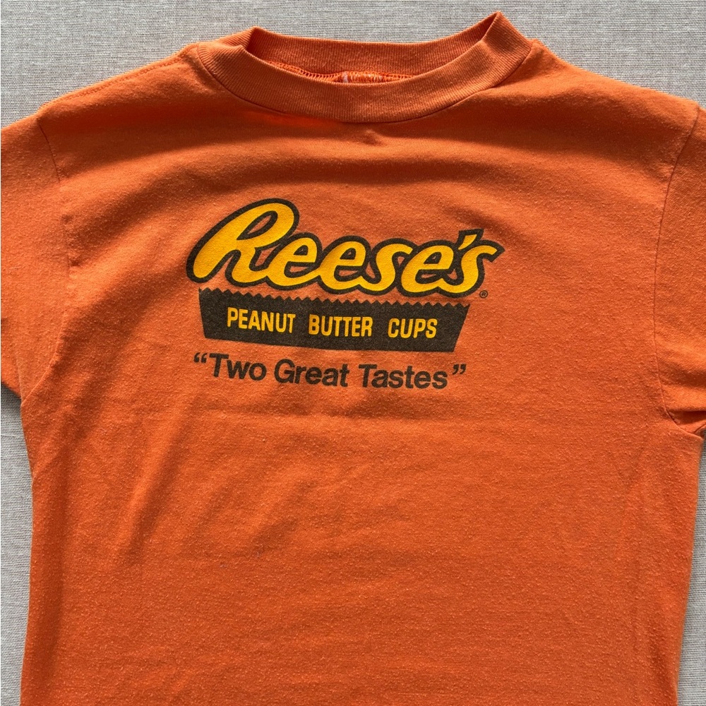 True vintage orange baby tee. - Picture 2 of 7